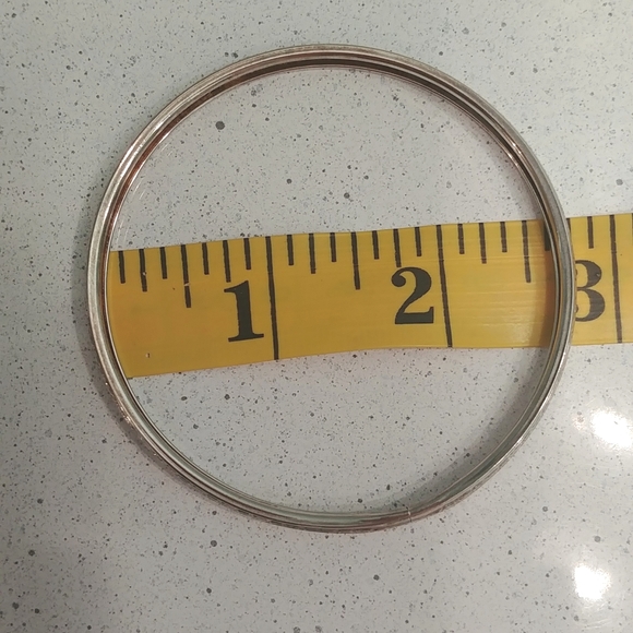 Siver bungle, Hand engraving - Picture 3 of 6